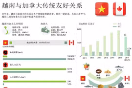 图表新闻：越南与加拿大传统友好关系