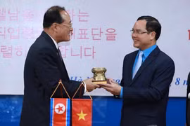 越南与朝鲜工会组织加强合作