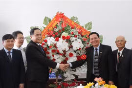2019年圣诞节：陈青敏看望慰问得乐省和芹苴市天主教同胞