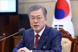 韩国总统文在寅对柬埔寨进行正式访问