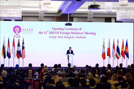 AMM会议 - 52：东盟外长讨论了许多地区问题