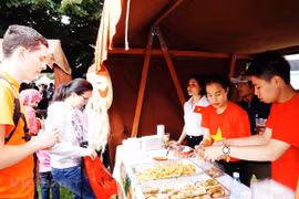 越南文化在2019年捷克国际文化美食节留下深刻印象