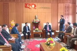 越南广南省继续加大与老挝色贡省的合作
