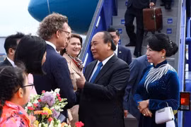 越南政府总理阮春福开始对瑞典王国进行正式访问