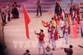 政府总理指导对SEA GAMES 30越南体育代表团表彰工作