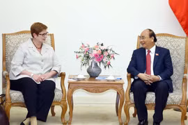 政府总理阮春福会见澳大利亚外交部长玛丽斯•佩恩