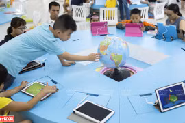 胡志明市首家现代化电子图书馆——S.hub Kids少儿技术空间