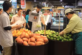 把农产品进入超市系统销售