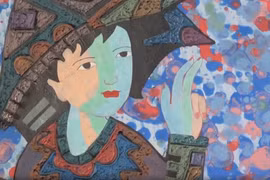 文盛画家的第八次个人画展亮相胡志明市 