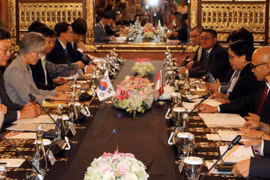 韩国与印尼就促进双边关系达成一致