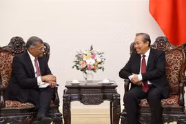 越南政府副总理张和平会见新加坡首席大法官