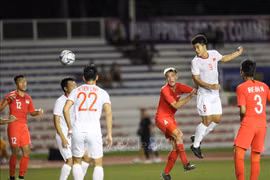 第30届东南亚运动会：越南U22队1-0力克新加坡U22队