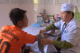 越老边界友好军民诊所--越老友好军民友谊工程