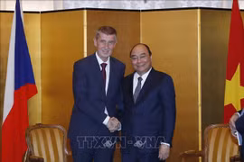 阮春福会见出席日本天皇德仁即位典礼的部分国家领导人