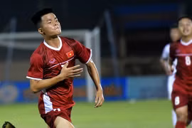 2019年越南国际U19足球赛： 越南U19足球队1-0击败中国U19足球队 晋级决赛