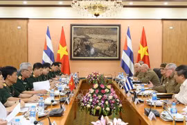 第三次越南与古巴国防政策对话会在河内召开