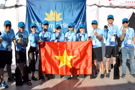 越航龙舟队出征2019年上海世界华人龙舟邀请赛