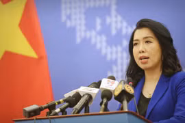  越南要求中国停止在越南海域开展的侵犯行为