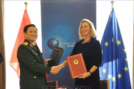 设立越南参与欧盟危机管理活动的框架协定正式签署