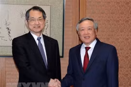 越南最高人民法院院长阮和平对日本进行工作访问