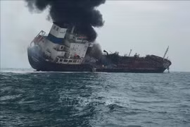 AulacFortune号油轮起火燃烧事故：越方了解情况并采取公民保护措施