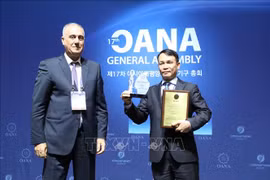 越通社与新华社荣获亚通组织“最佳质量奖”