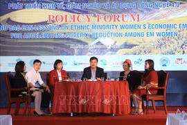 协助少数民族妇女依靠第四次工业革命脱贫