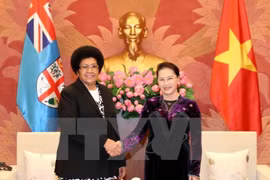 越南国会主席阮氏金银就斐济议会议长鲁维尼去世致慰问电