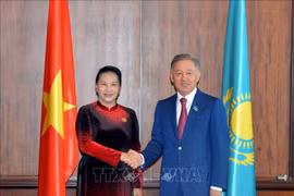 越南和哈萨克斯坦促进双边关系