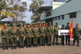 越南参加第29届东盟军用枪械射击比赛