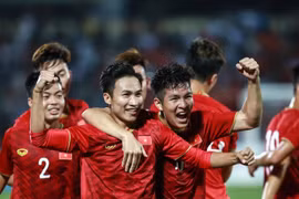 越南U23球队与缅甸U23球队国际足球友谊赛:越南2:0取胜缅甸