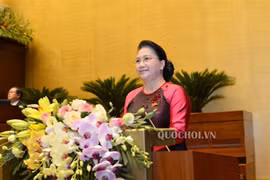 第30届东南亚运动会：阮氏金银向越南体育代表团致贺信