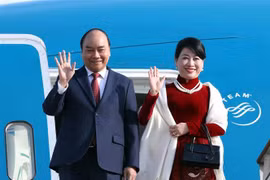 越南政府总理阮春福开始对韩国进行正式访问