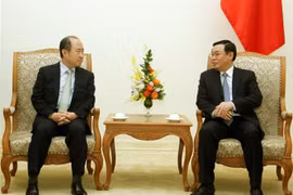 王廷惠副总理会见韩国外交部负责经济事务的副部长云康贤