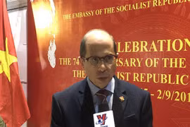 越南国庆74周年纪念典礼在埃及举行