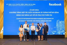 岘港市与脸书合作提高应对自然灾害能力