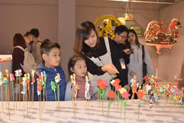 面塑展推崇首都河内创意之美