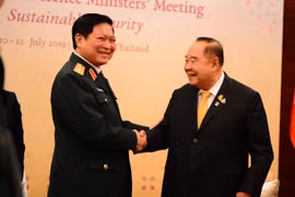 越南国防部部长吴春历高度评价泰国在东盟防务合作中的作用