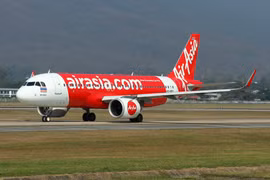 亚洲航空开通芹苴至吉隆坡直达航线