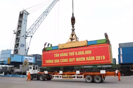 2019年归仁港货物吞吐量同比增长9%