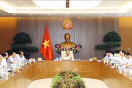 越南政府常务委员会召开会议 阮春福总理主持并讲话