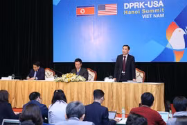 美朝领导人第二次会晤筹备工作媒体吹风会在河内举行