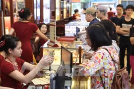 8月13日越南黄金价格超过4200万越盾