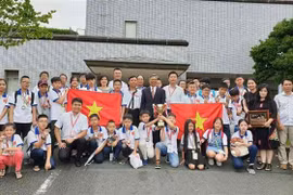 参加世界数学邀请赛的所有越南学生都获奖