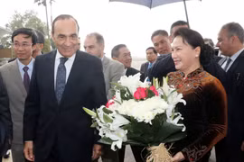 越南国会主席阮氏金银开始对摩洛哥王国进行正式访问