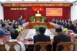 芹苴市与万象市促进农业合作