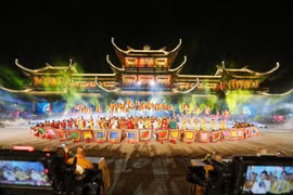 庆祝2019年联合国卫塞节的“遗产大道”国际艺术表演晚会