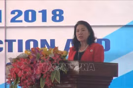 响应国际减灾日的集会在清化省举行