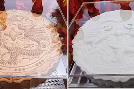 一对超大的中秋月饼破越南纪录