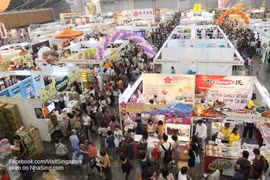 越南企业参加在新加坡举行的2019年亚太国际食品展